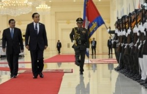Thai-Premier besucht Phnom Penh