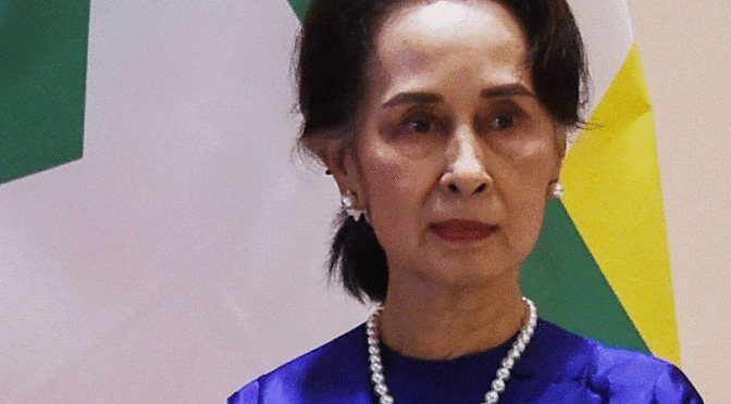 Myanmar: Auflösung der Partei von Aung San Suu Kyi