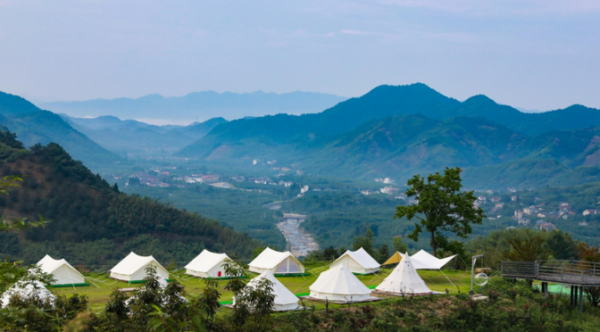Camping in China wird immer populärer
