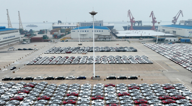 China: Automobilverkäufe mit zweistelligem Wachstum