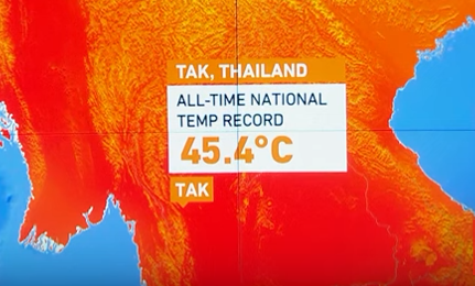 Südostasien leidet unter einer extremen Hitzewelle